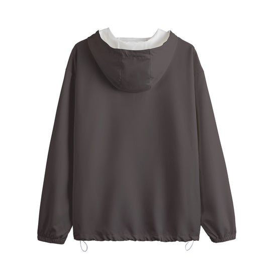 Custom Unisex Pullover Jacket With Zipper