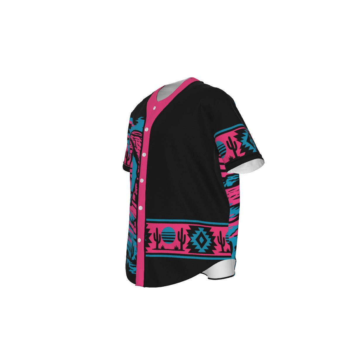 Men's Short Sleeve Custom Baseball Jersey