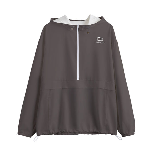 Custom Unisex Pullover Jacket With Zipper