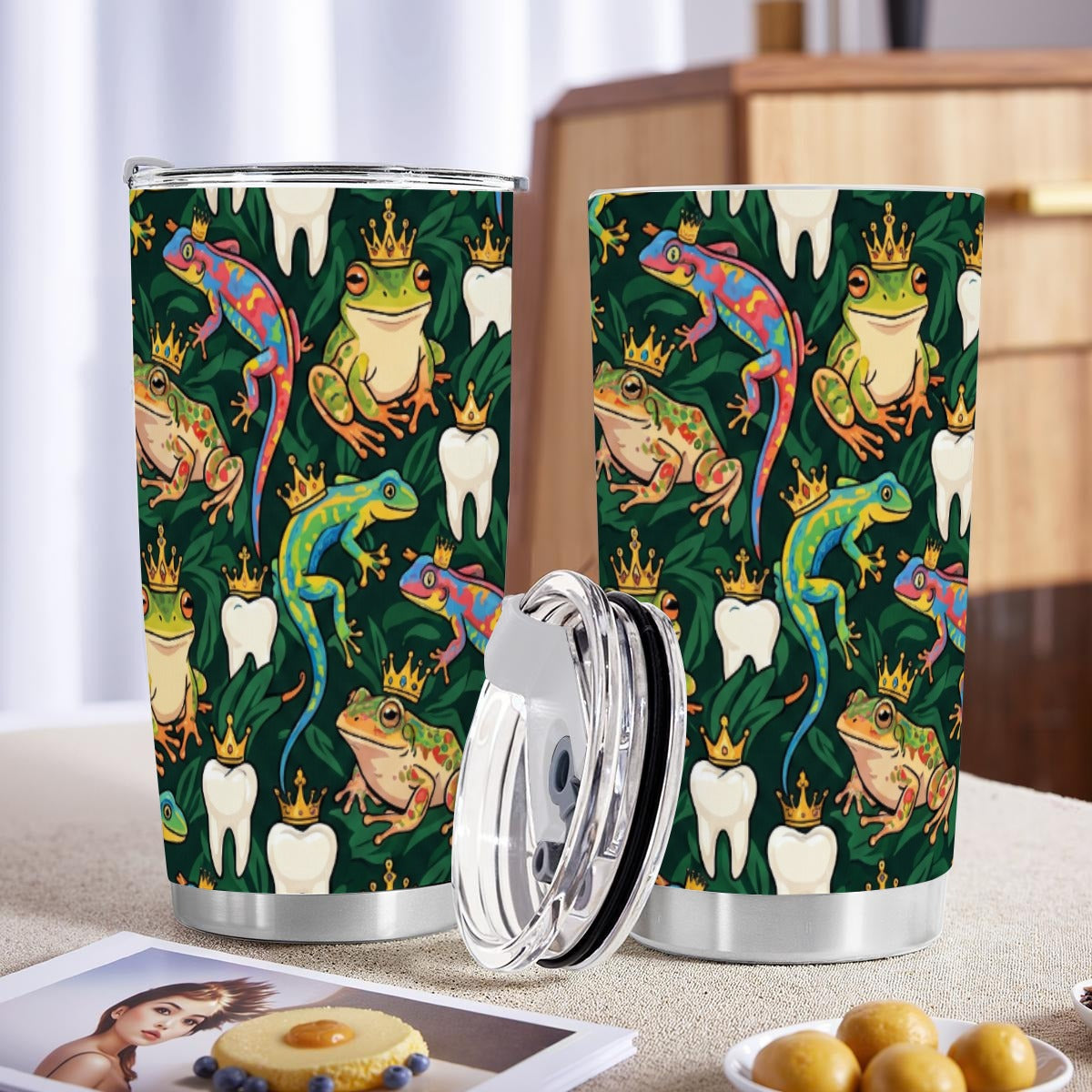 Custom 20OZ Tumbler With Sliding Lid