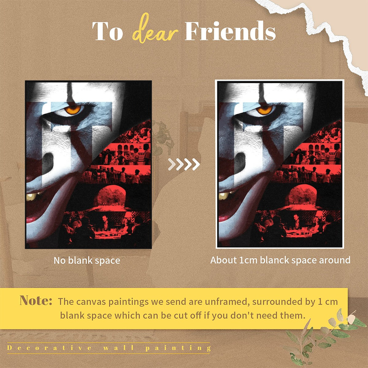 It: Welcome to Derry Custom Frame Canvas