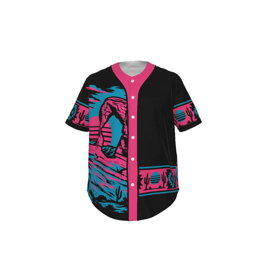Men's Short Sleeve Custom Baseball Jersey