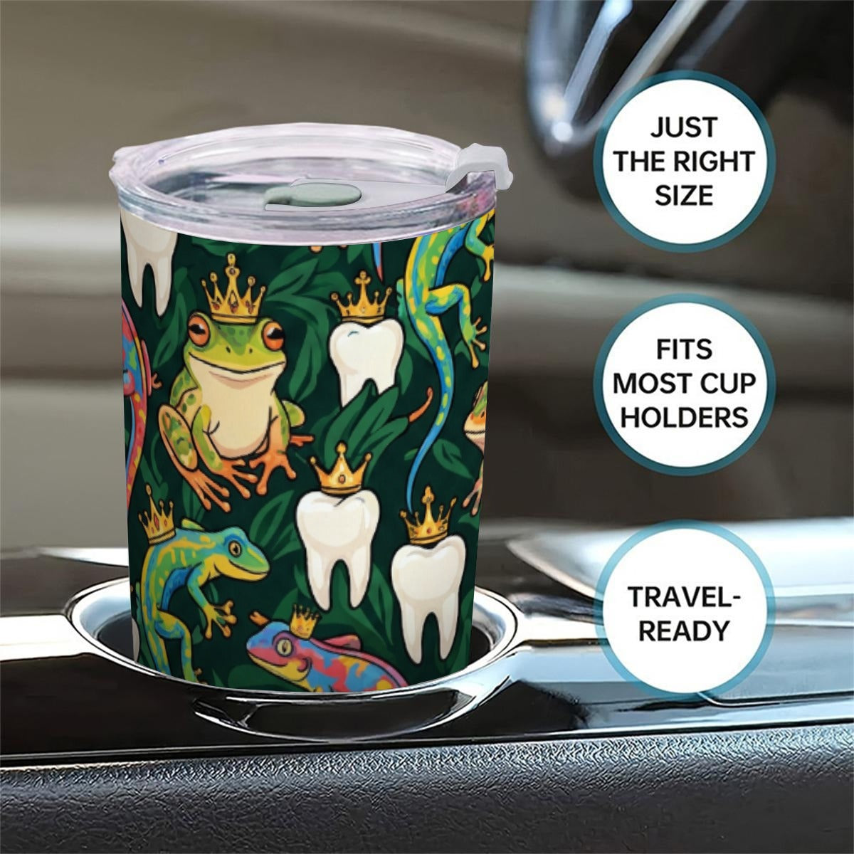 Custom 20OZ Tumbler With Sliding Lid