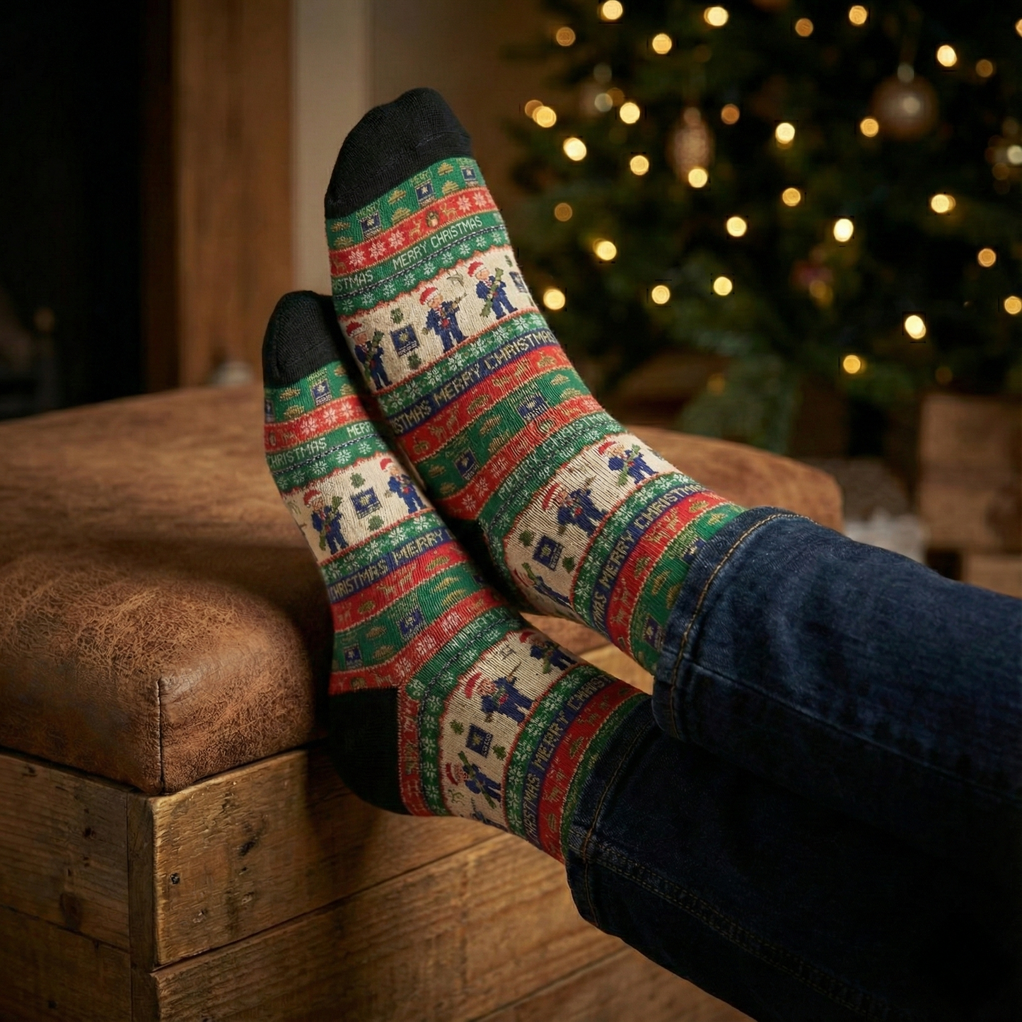 Custom Holiday Socks