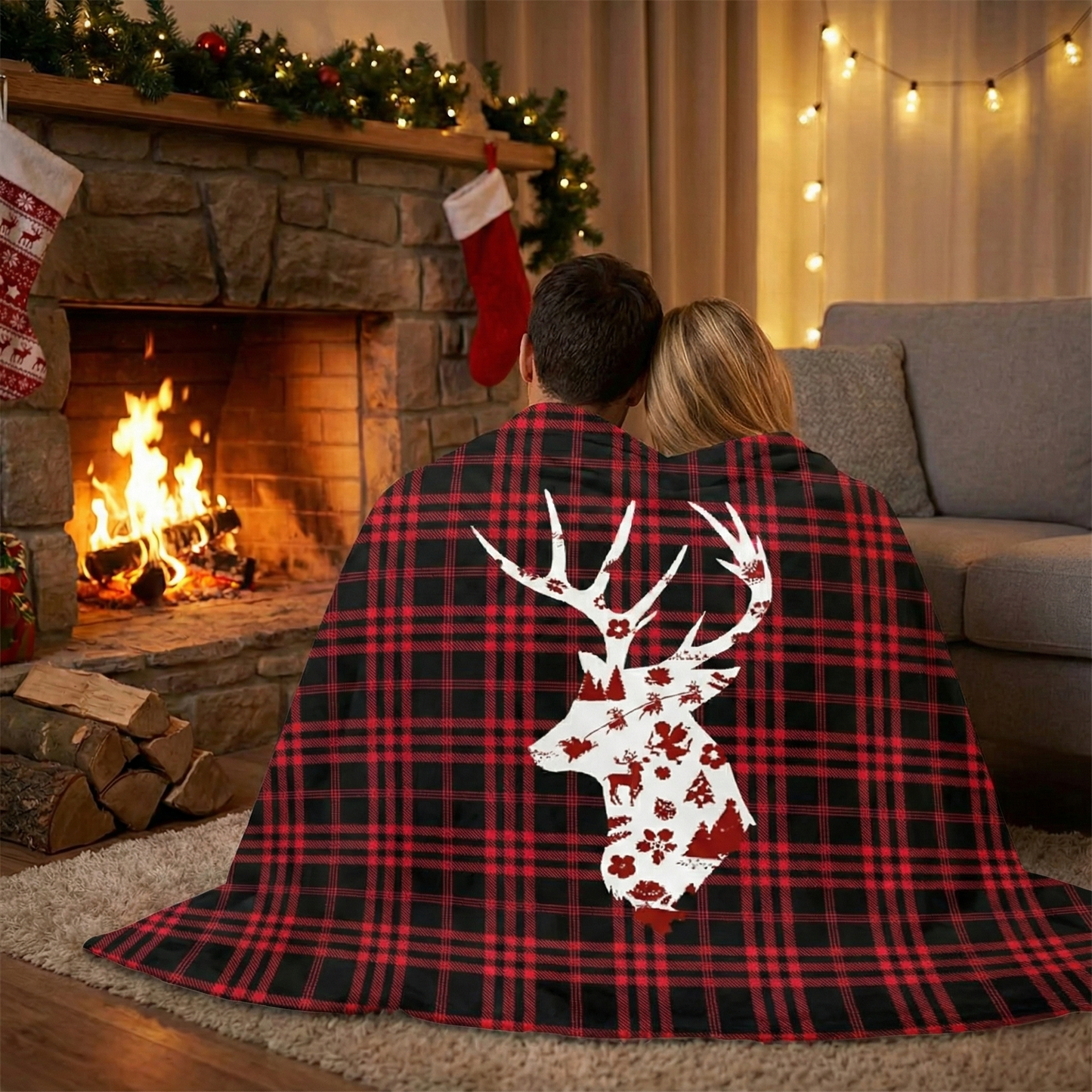 Custom Christmas Blanket